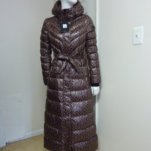 MACKAGE Calina Logo-print Padded Long Down Coat - Picture 8 of 13